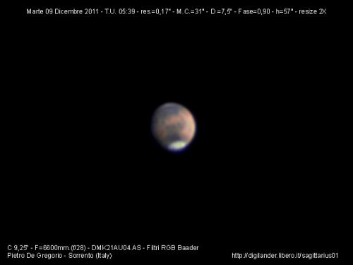 Marte 09 Dicembre 2011 – RGB